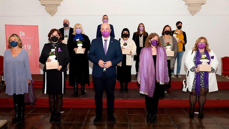 Acto del 8M en la Diputación de Córdoba.