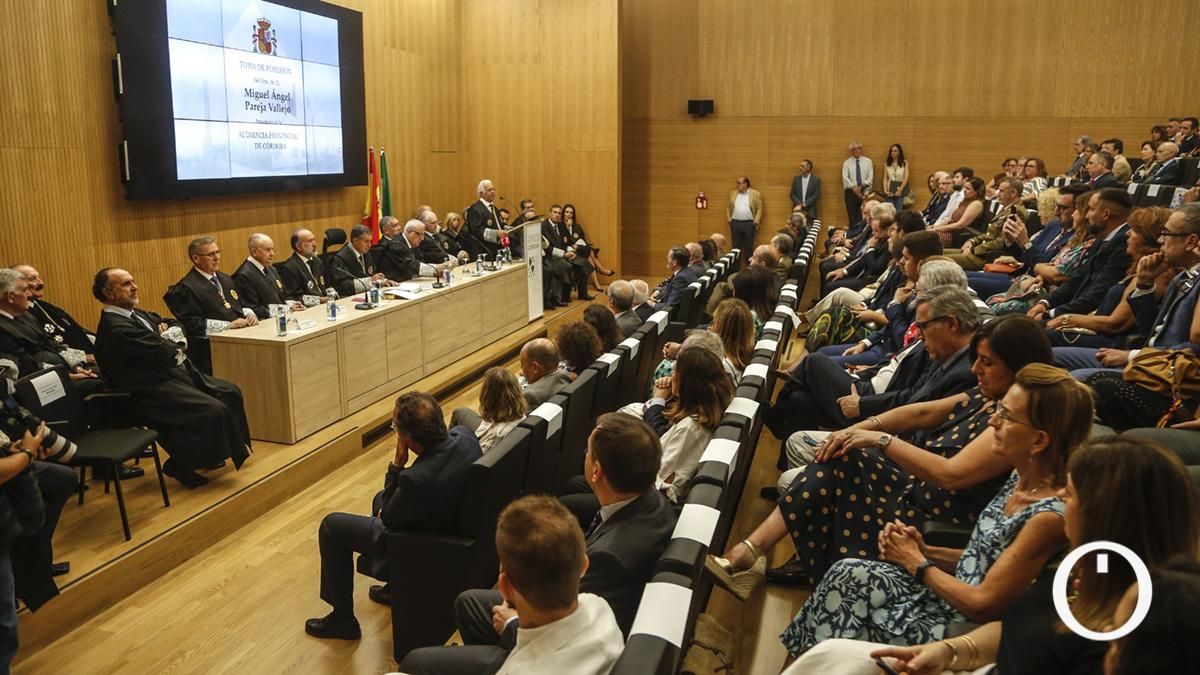 Toma posesión de Miguel Ángel Pareja como Presidente de la Audiencia Provincial de Córdoba