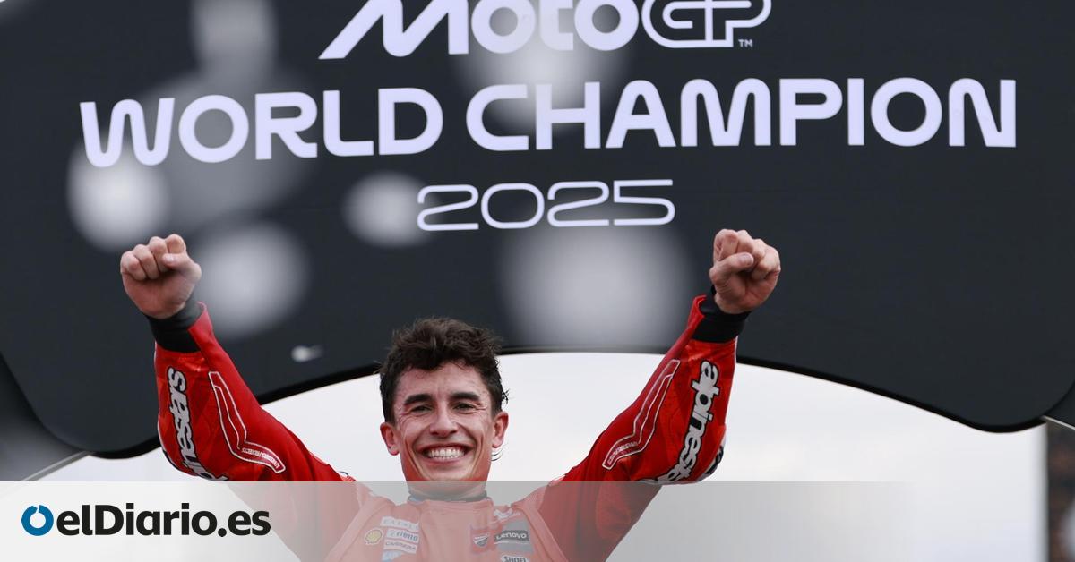 Marc Márquez repite la épica en Japón su noveno mundial, e iguala a Rossi: “Luché, luché, luché, y he vuelto a ganar de nuevo. Me siento en paz”