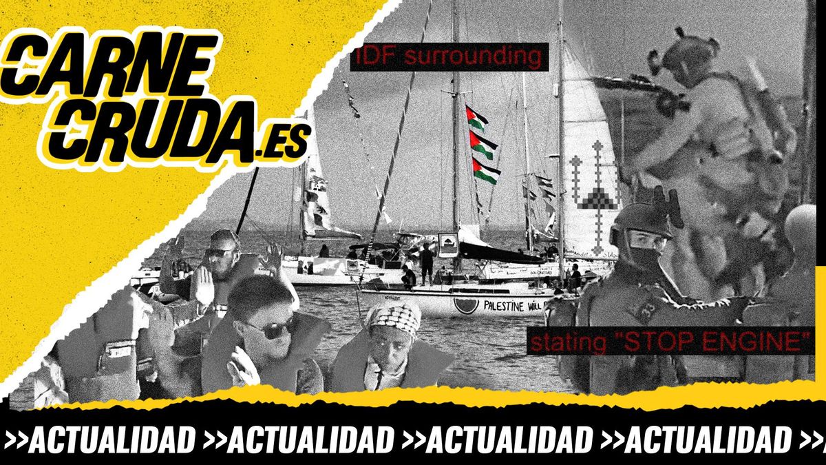 Israel secuestra la Flotilla