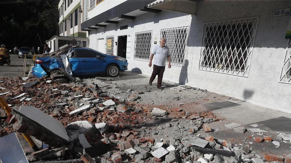 Un terremoto de magnitud 7,4 sacudió a Colombia y hay víctimas mortales
