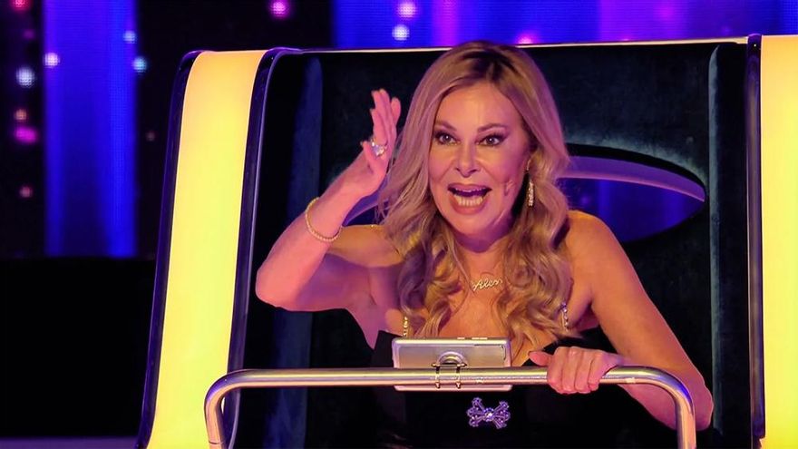 Ana Obregón sufrió de vértigo en 'El círculo de los famosos', e hizo un llamamiento por la investigación contra el cáncer