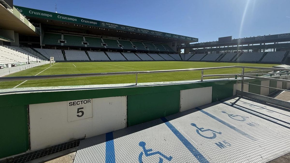 El Arcángel da el salto a Europa: el Córdoba CF, nominado a un premio internacional por su accesibilidad