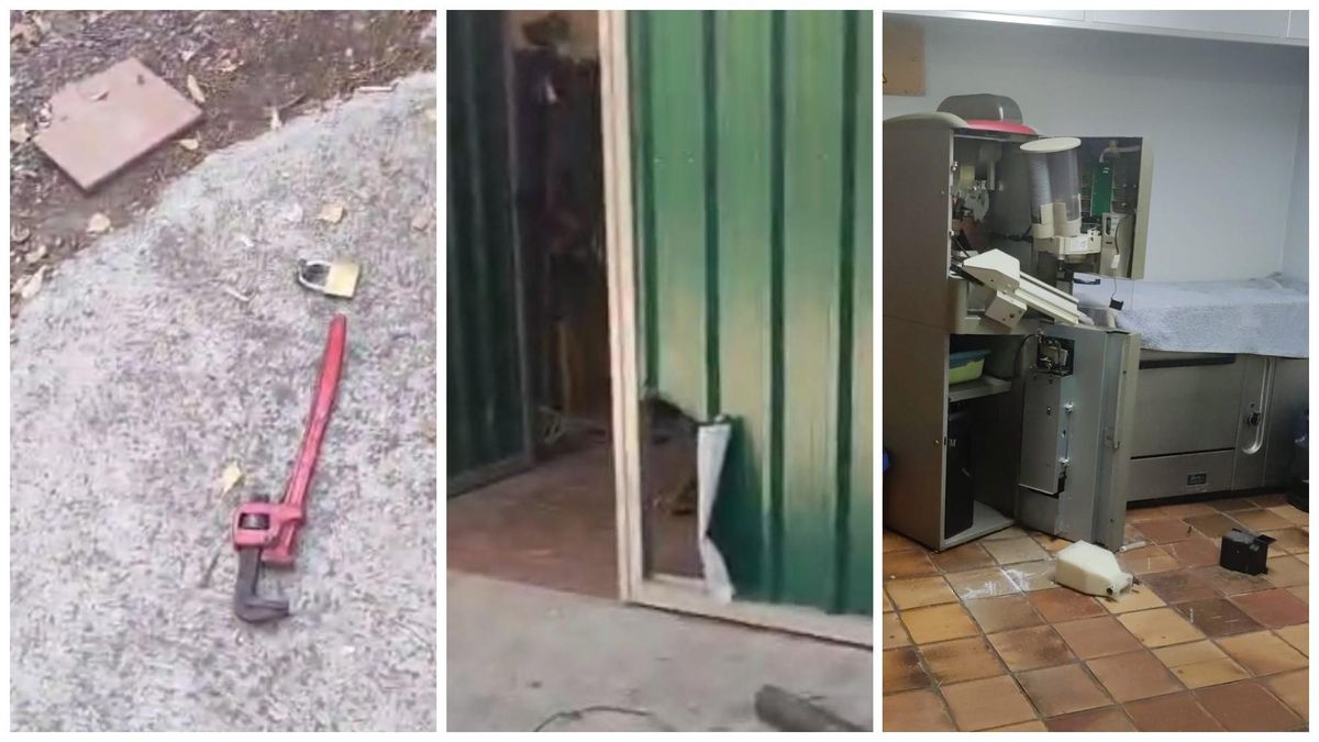 Detalle de varios robos y destrozos causados en el Coto Escolar este mes de octubre.