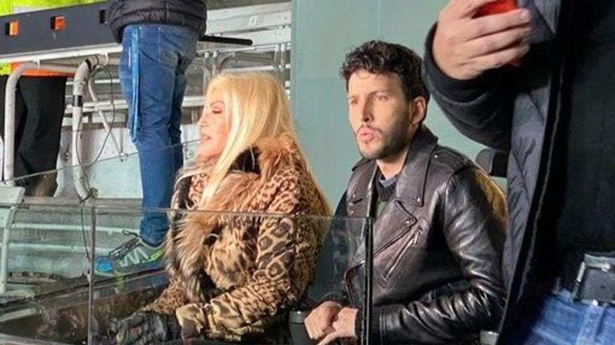 Susana Giménez y Sebastián Yatra, juntos en el Monumental para ver a River