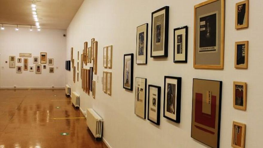 La muestra 'De Aleda a Aldea' en la Universidad de León. // ULE