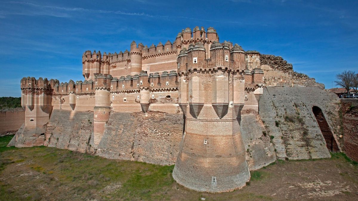 Castillo de Coca, en Segovia.