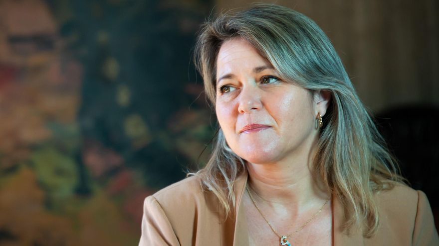 Alicia Vanoostende, consejera de Agricultura, Pesca y Alimentación del Gobierno de Canarias.
