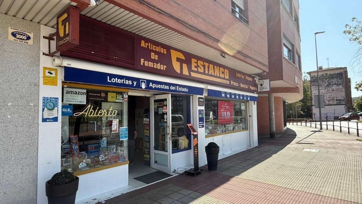 El Gordo del Niño salva la suerte de la Lotería en La Rioja: se ha vendido en el estanco de La Estrella en Logroño