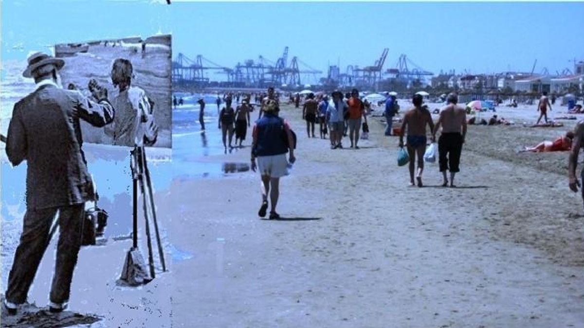 Sorolla vuelve a la playa