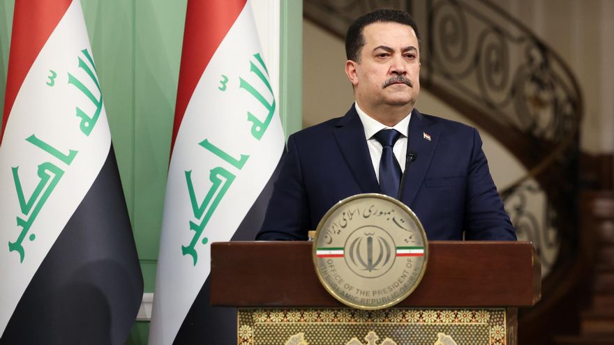 El primer ministro de Irak, Mohamed Shia Al Sudani.