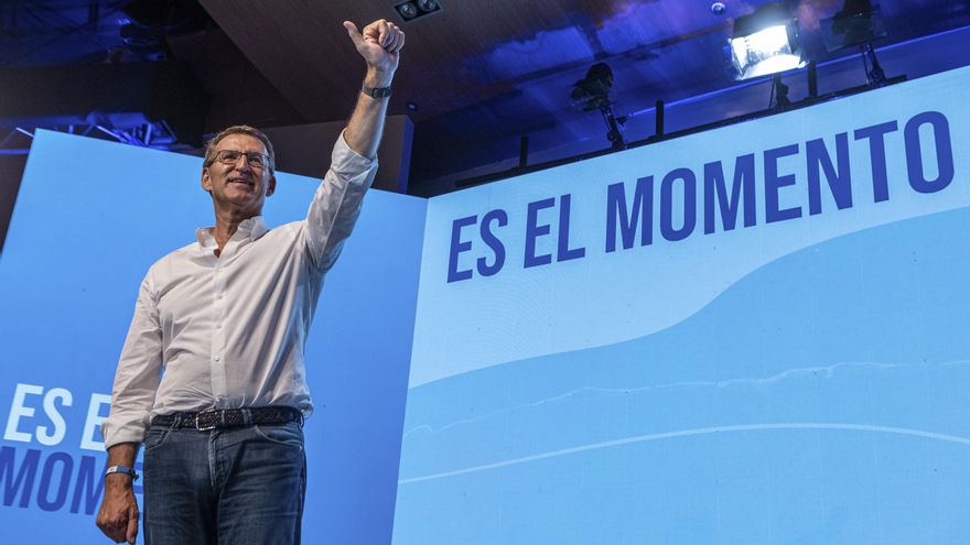 Feijóo ataca a Abascal tras la crisis por los pactos con Vox mientras asume un Gobierno de coalición con la extrema derecha