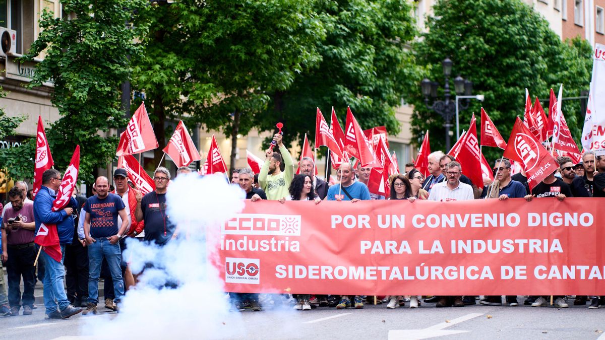 Los sindicatos convocan huelga del metal en Cantabria los días 3 y 5 de ...