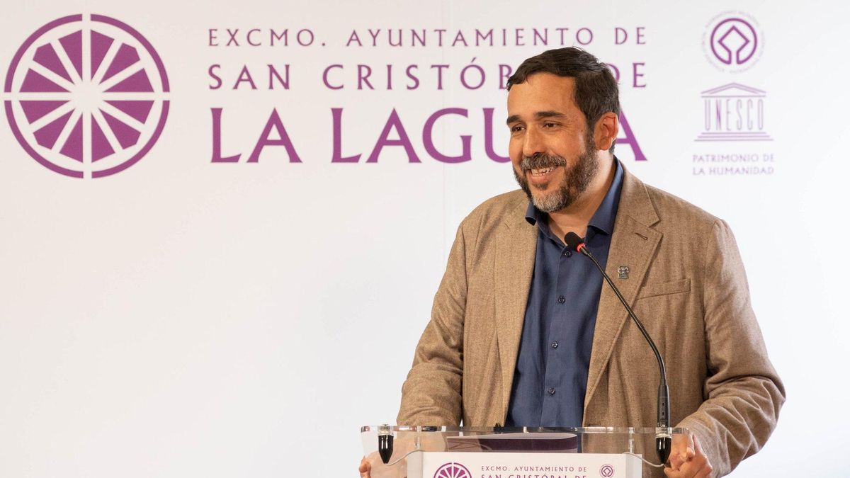 El concejal de Unidas Se Puede Rubens Ascanio deja su acta en el Ayuntamiento de La Laguna