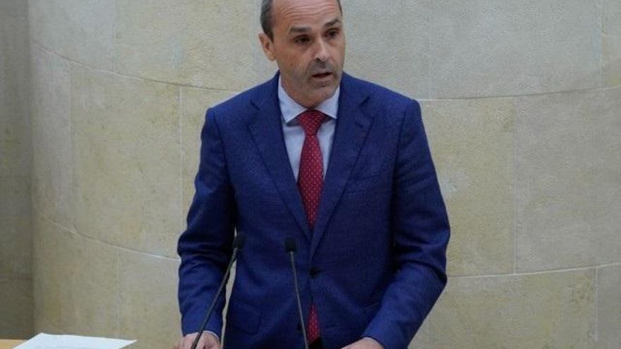 El portavoz del PP en el Parlamento de Cantabria, Juan José Alonso