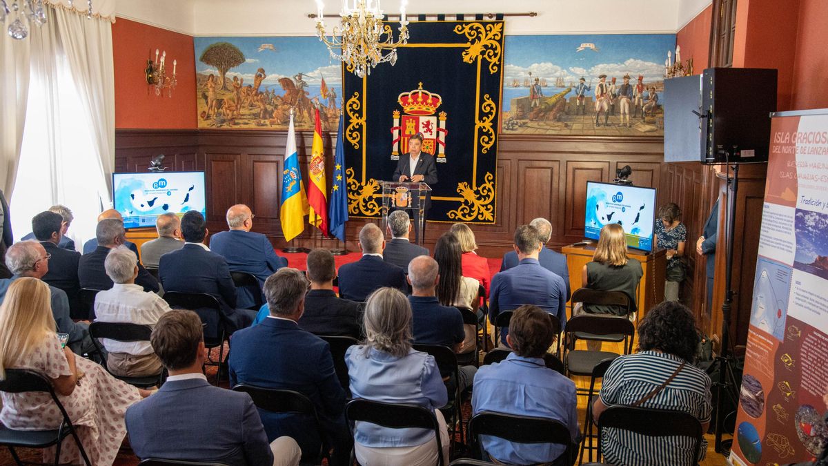 Acto del aniversario de las reservas Marinas de Interés Pesquero de Canarias.