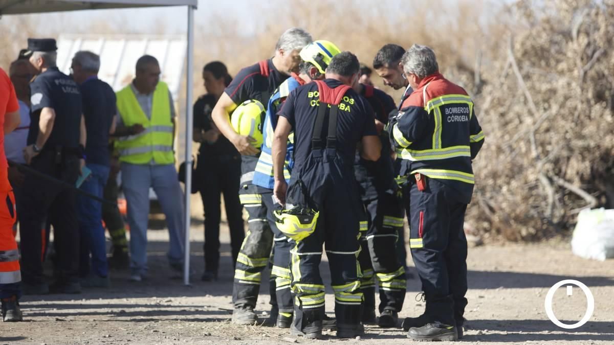 El Puesto de Mando Avanzado contra el incendio de Córdoba, en imágenes