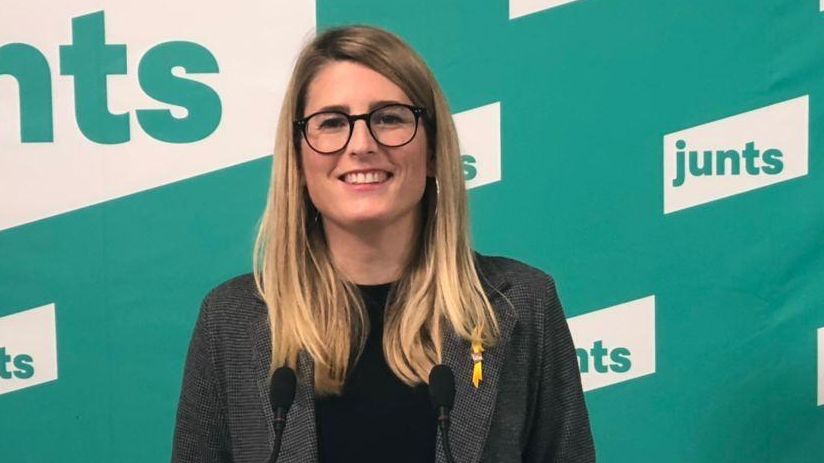 La vicepresidenta de JxCat, Elsa Artadi