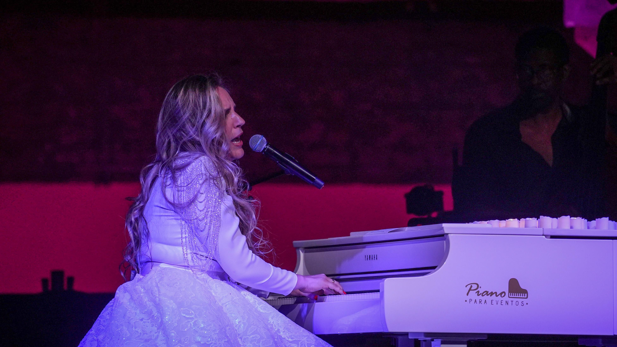 El concierto de María Toledo en el Patio de los Naranjos en la Noche Blanca del flamenco
