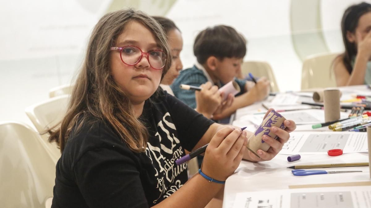 Taller infantil de las III Jornadas de Economía Circular. El gran reto del desperdicio cero.