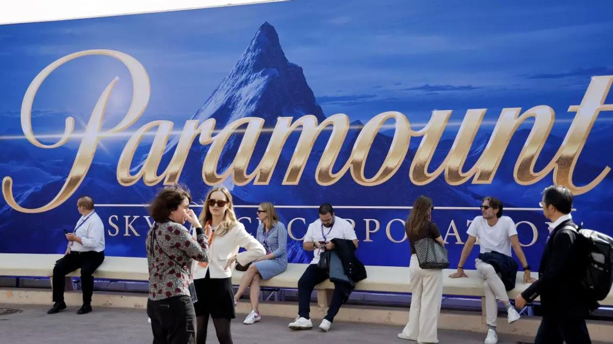 Una pancarta de Paramount
