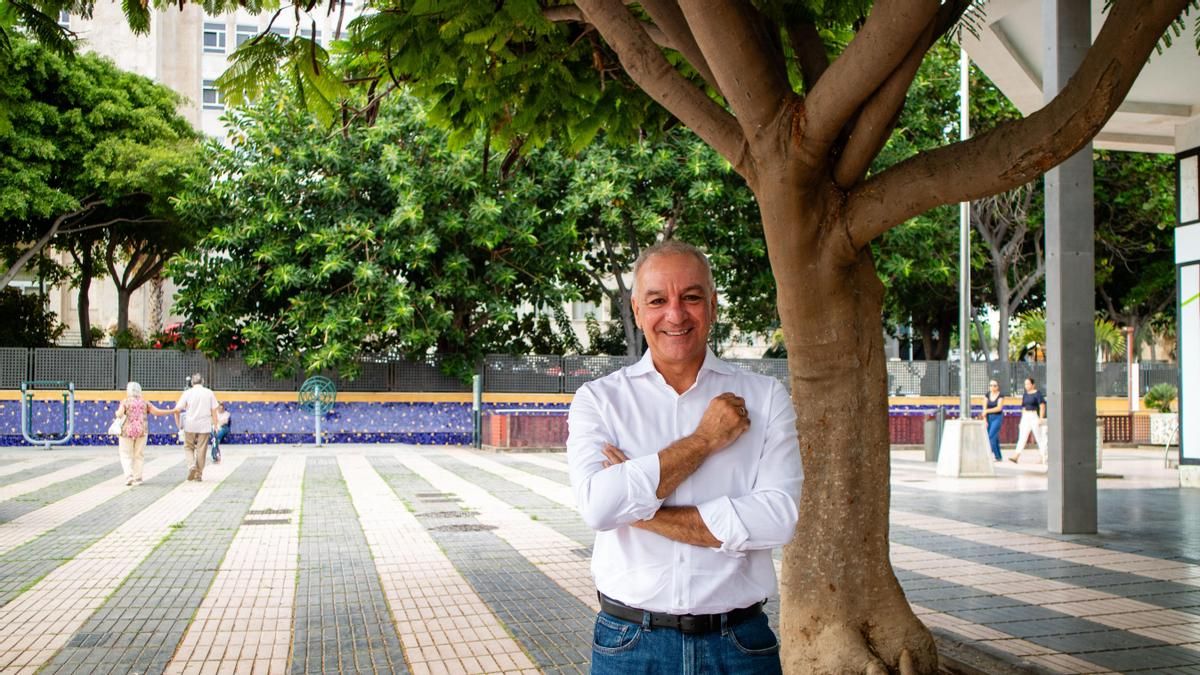 Luis Campos, candidato de Unidad del Pueblo Canario: “Aquí no le hemos fallado a la gente. Hemos sido capaces de entender el momento histórico”
