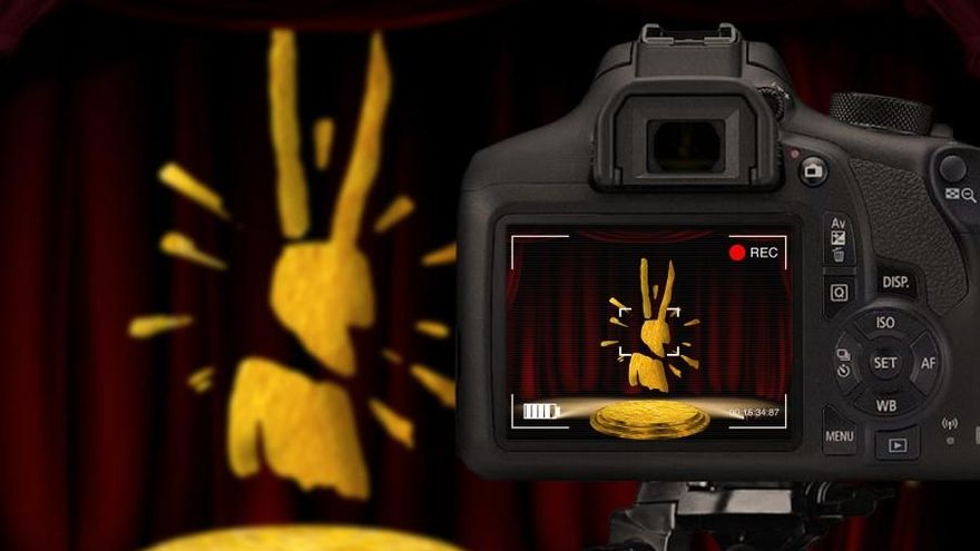 Imagen del cartel del concurso online  de micro teatro ‘Diablito.2.0’.