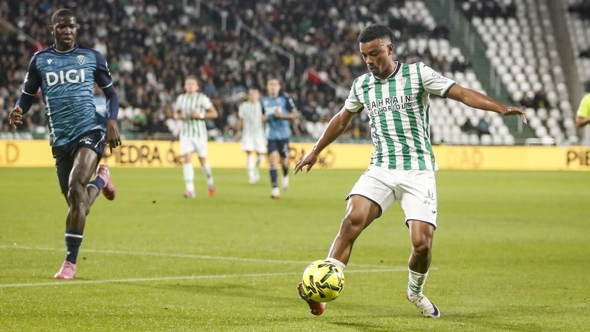 Dalisson durante el duelo contra el Cádiz