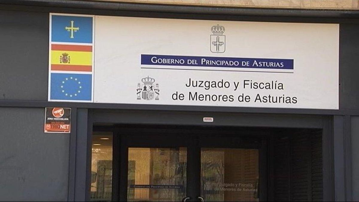 Sede del Juzgado y de la Fiscalía de Menores de Asturias, en Oviedo/Uviéu.