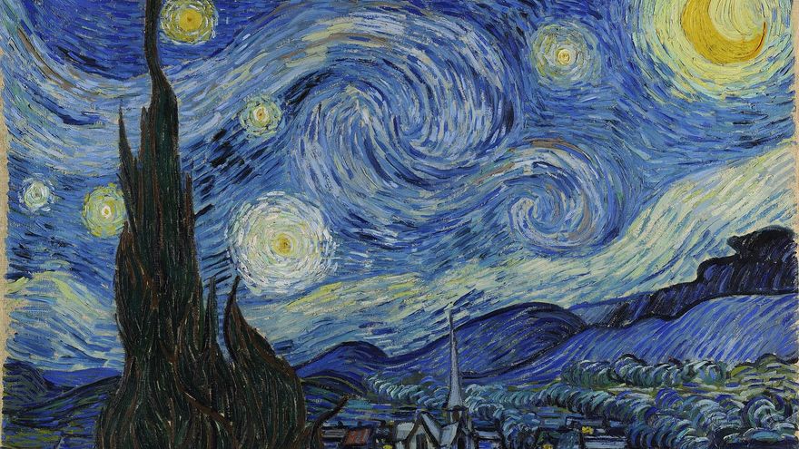 ‘La noche estrellada’ de Van Gogh es más arte que ciencia: un estudio cuestiona que haya turbulencia oculta