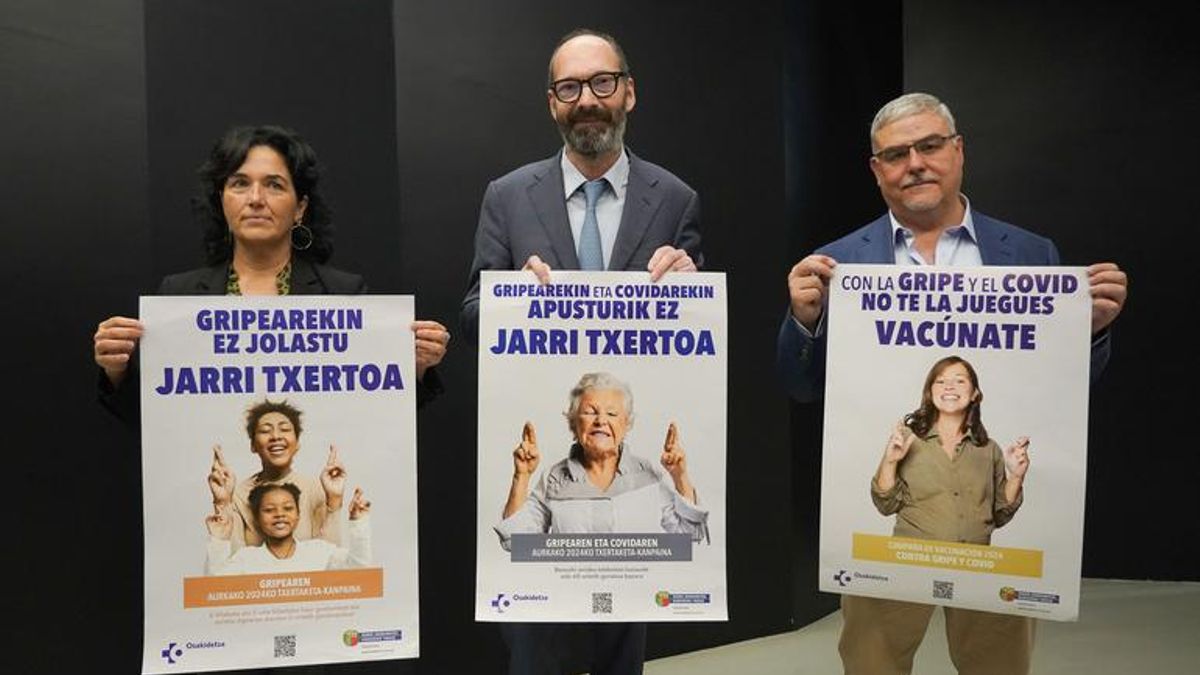 El Gobierno vasco mantiene "confianza" en el director de Salud Pública, que criticó la gestión de las vacunas caducadas