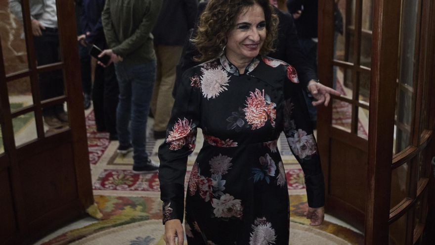 La ministra de Hacienda, María Jesús Montero