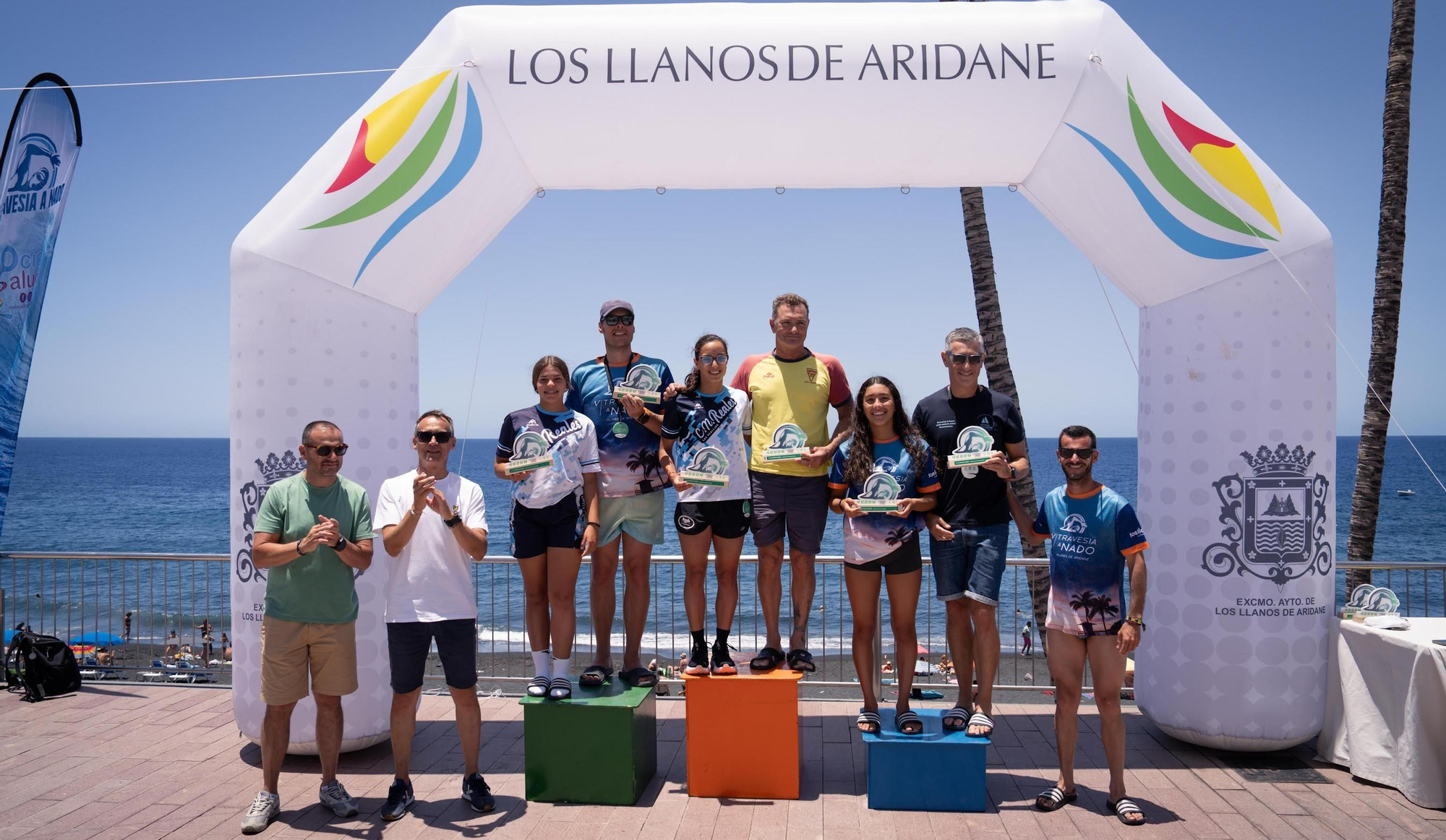 Los Llanos, epicentro del deporte con la V Travesía a Nado Playas de Aridane.