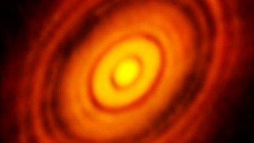 Los discos observados en la estrella HL Tauri muestran cómo se forman los planetas