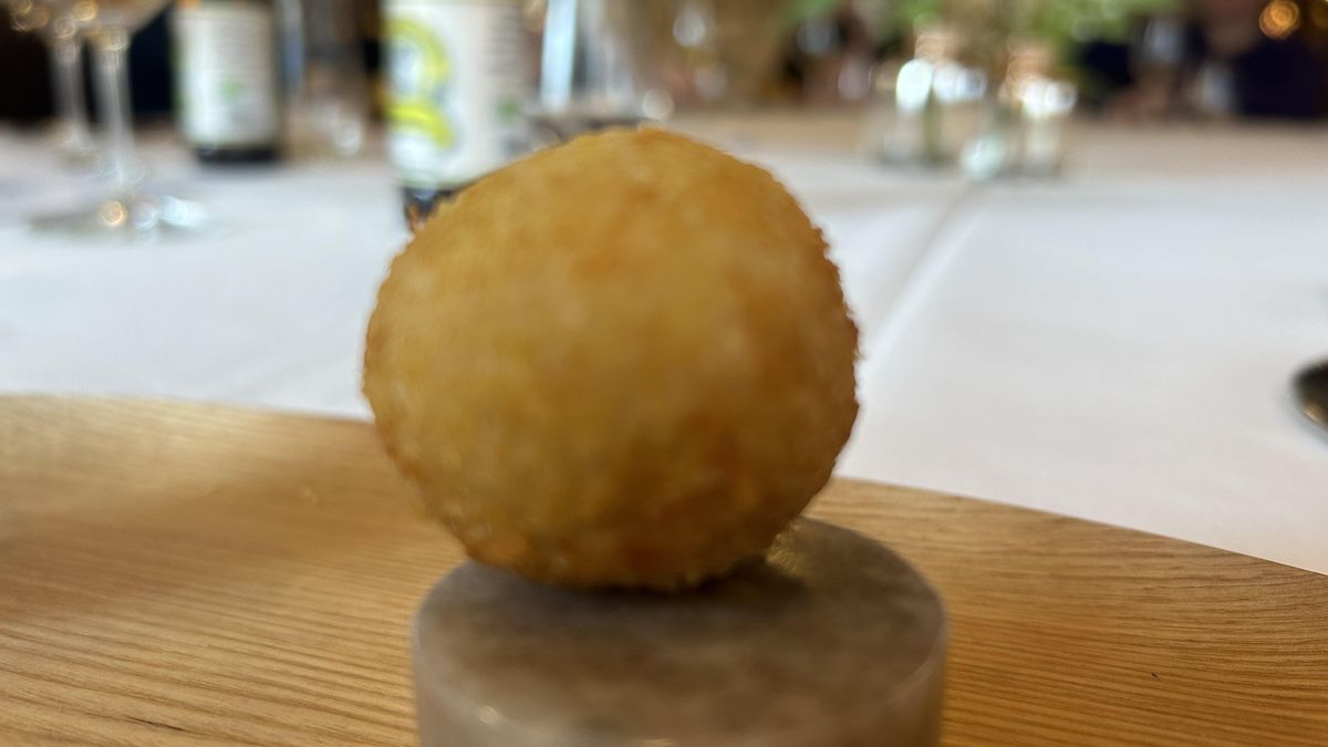 La croqueta de Samuel Moreno, de El Molino de Alcuneza en Sigüenza, finalista a la mejor de España en Madrid Fusión