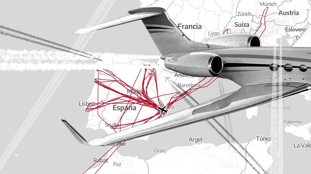 El uso intensivo de los jets privados por las fortunas españolas: del tour por la Eurocopa a los vuelos ultracortos