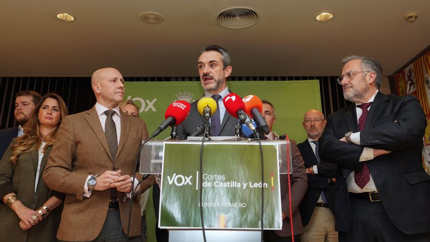 El nuevo portavoz de Vox en las Cortes de Castilla y León, tras la marcha de Juan García-Gallardo: "Aquí no hay baronías"