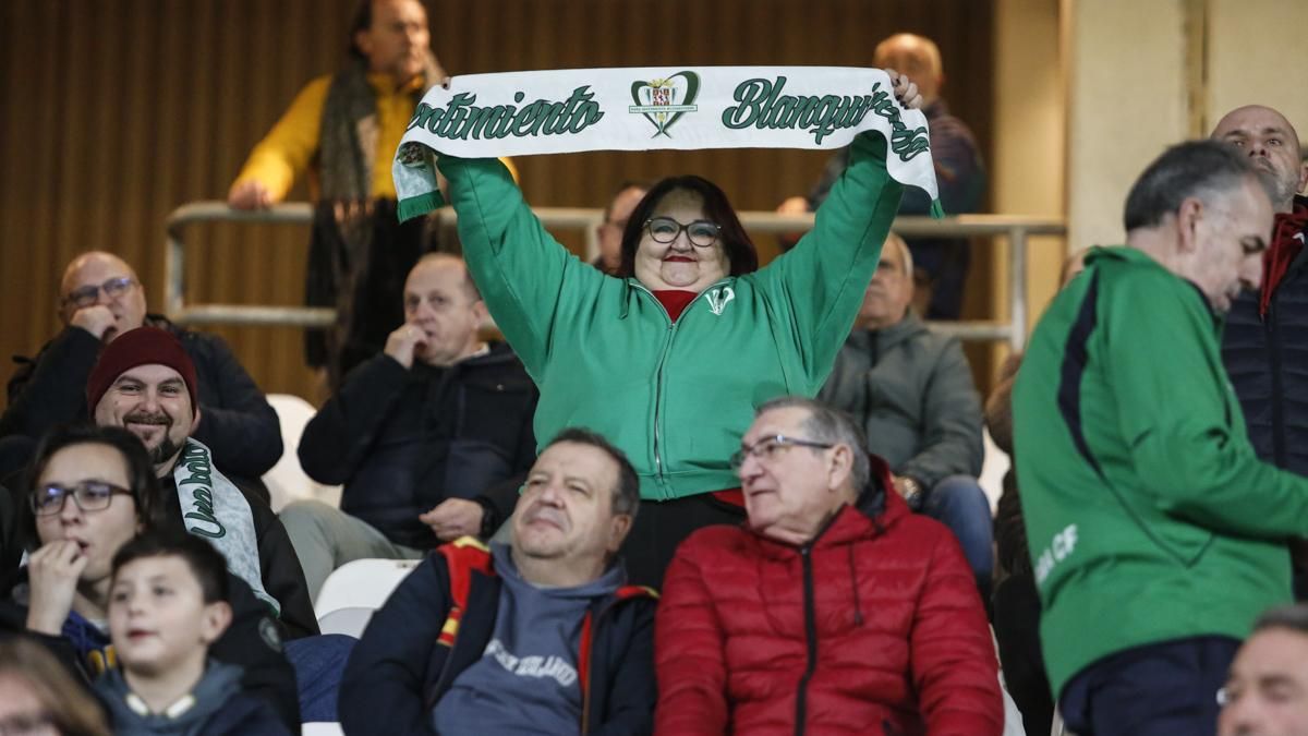 Grada Blanquiverde del Córdoba CF - Real Valladolid CF