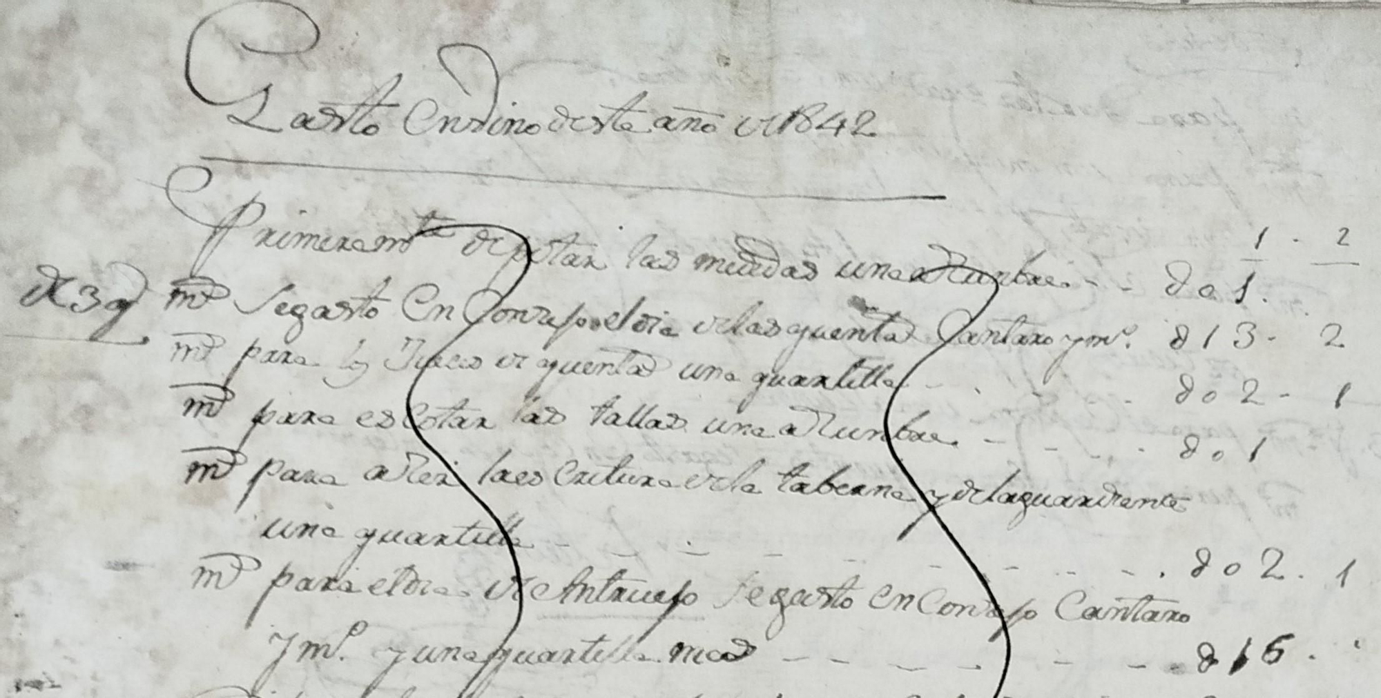 Libro de la Junta Vecinal de Villanueva de Valrojo en 1842.