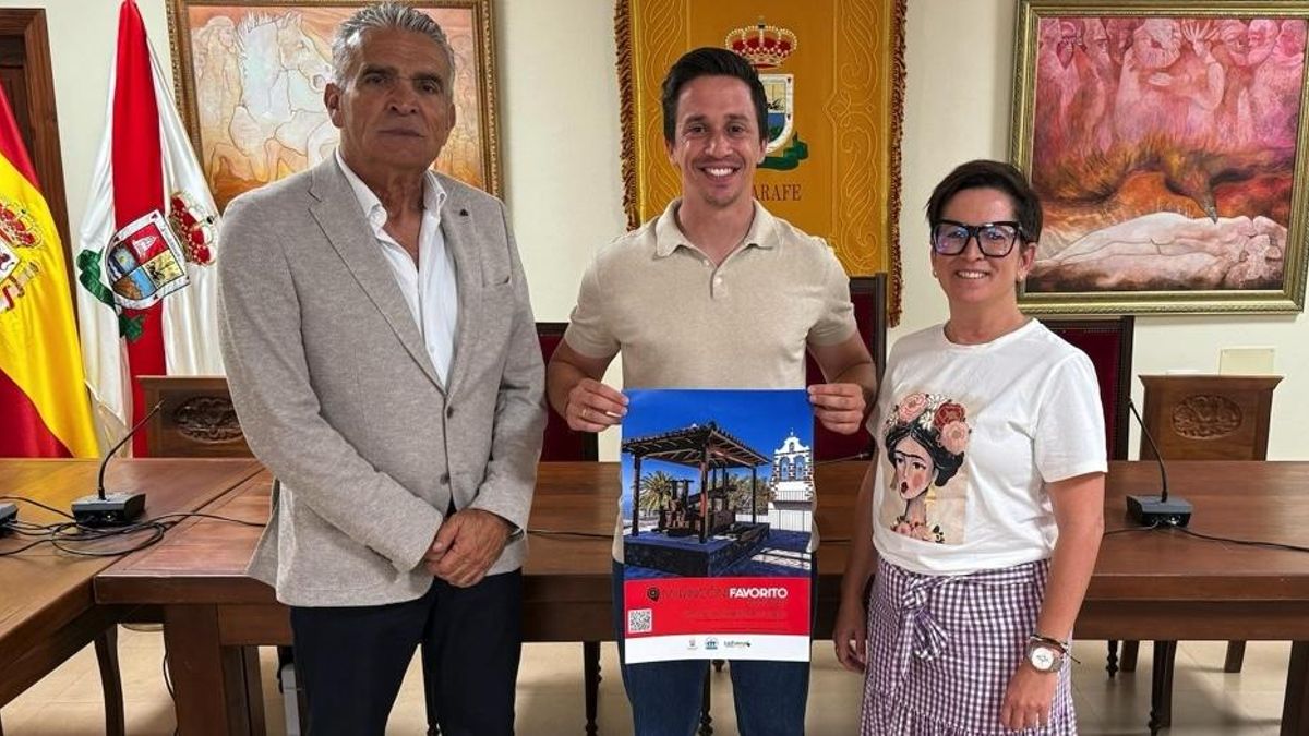 Presentación del certamen 'Mi rincón favorito de Tijarafe'.