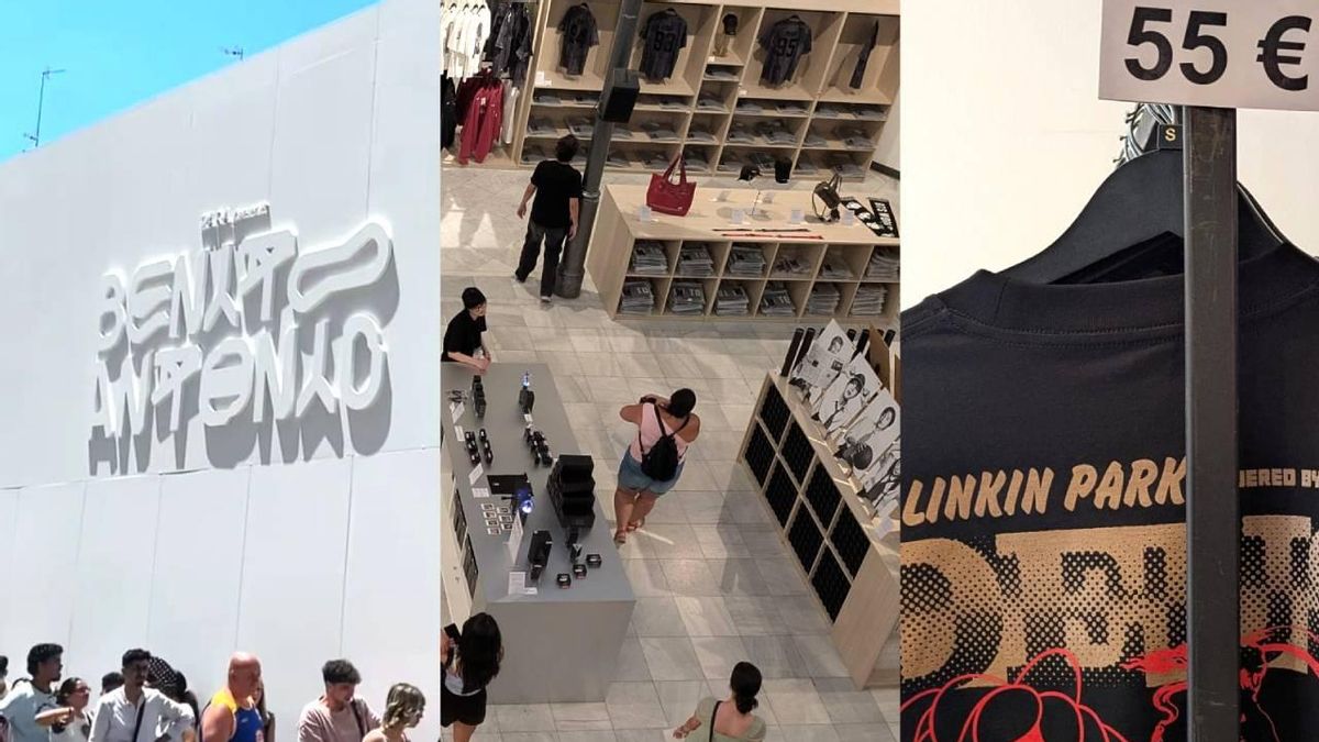 Madrid se da a la fiebre del 'pop-up' y el merchandising efímero: BTS, Bad Bunny y 1.700 euros en camisetas de Linkin Park