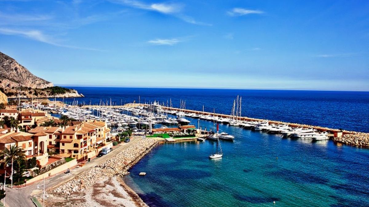 Puerto deportivo de Altea.