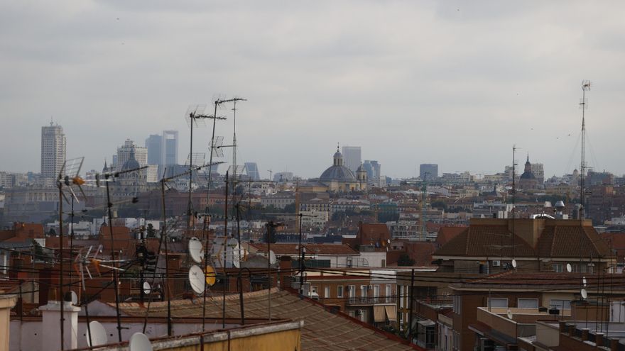 Probabilidad de lluvias para el fin de semana festivo en la Comunidad de Madrid