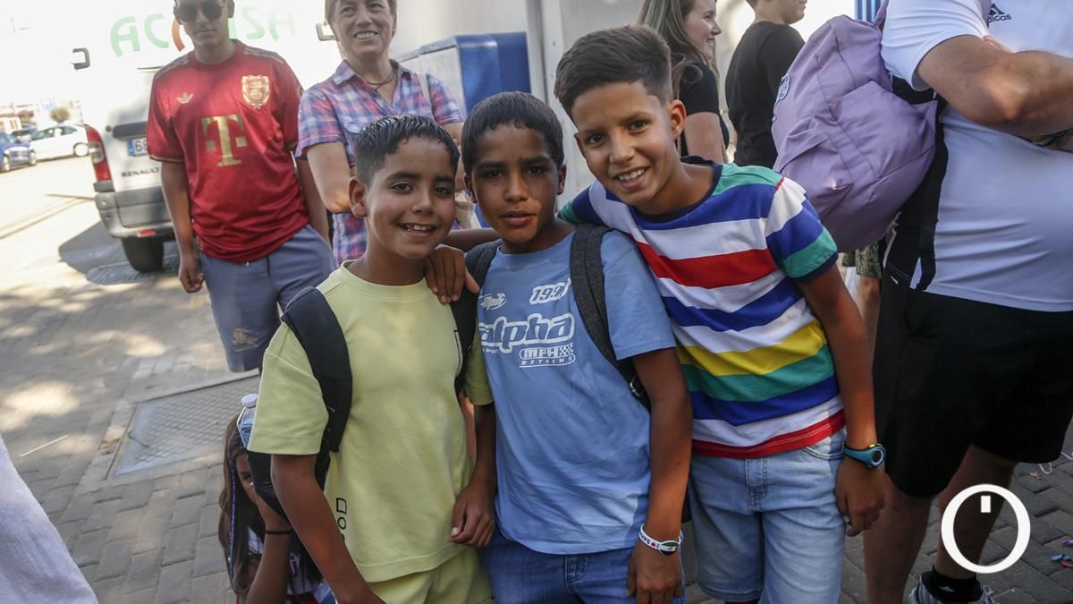 Despedida de los niños saharauis del programa Vacaciones en Paz