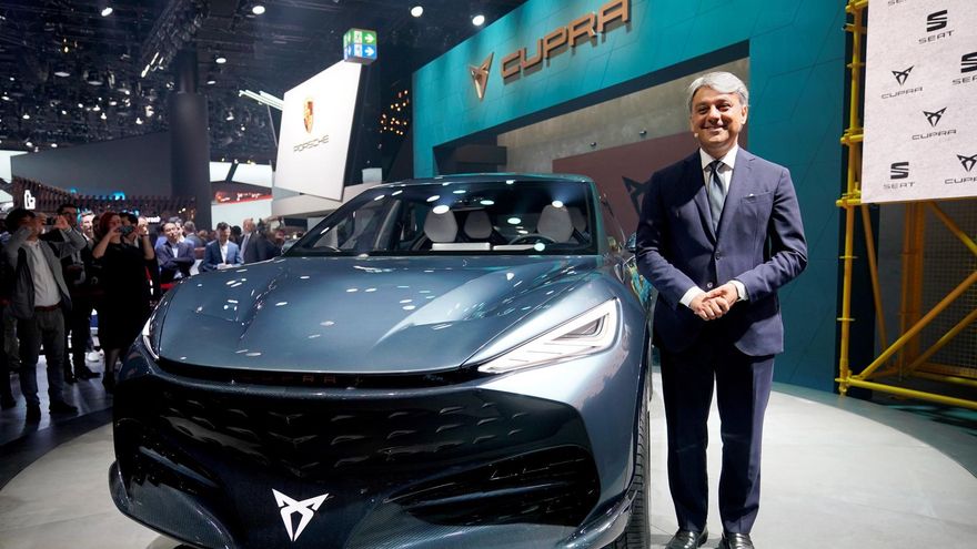 Luca de Meo presenta el Cupra Tavascan en 2019