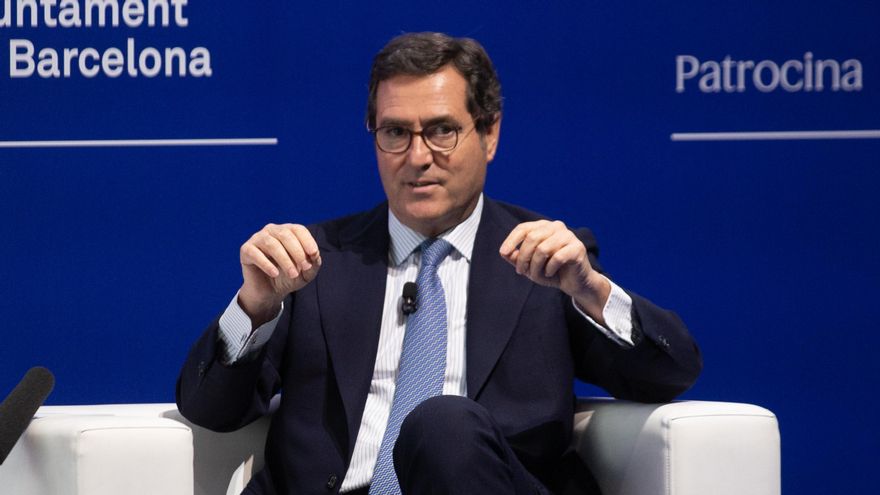 El presidente de la CEOE, Antonio Garamendi