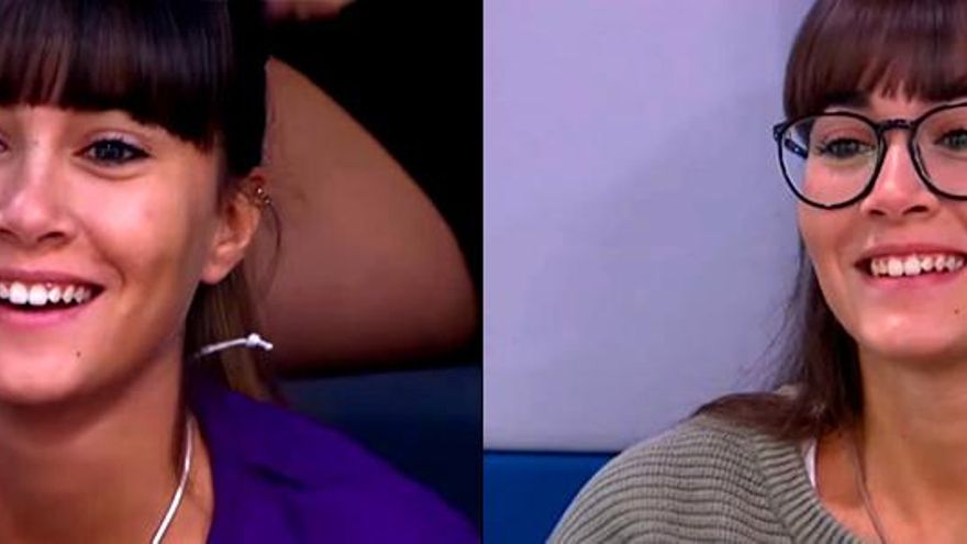 Aitana en el primer y en el último repaso de gala de OT