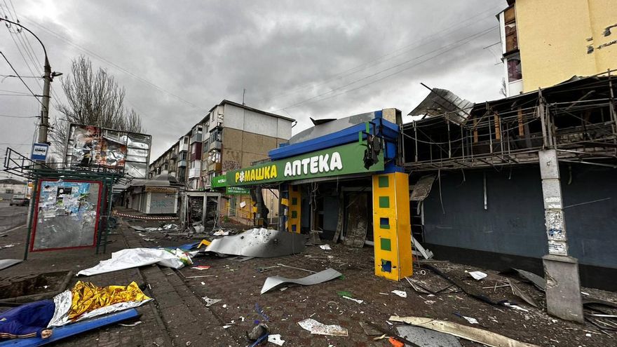 Varios muertos tras un bombardeo ruso en la ciudad ucraniana de Jersón
