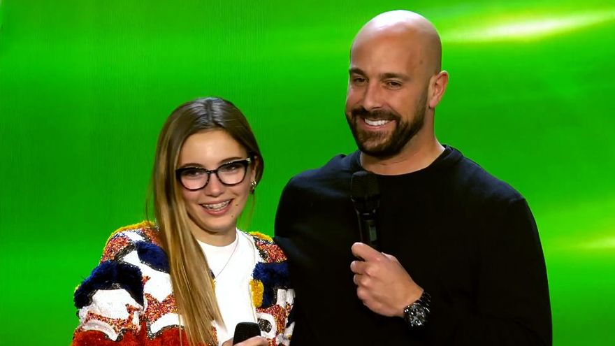 Pepe Reina visitó 'Idol Kids' por la actuación de su hija: "Cómo estaba de nerviosito el campeón del mundo"