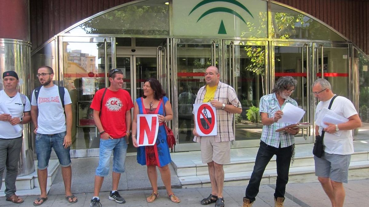 'Jaén libre de fracking' llama a acudir a una marcha "sin banderas" por la derogación de permisos de hidrocarburos